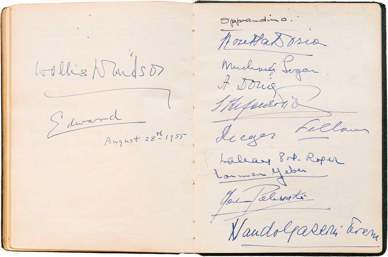 Libro firma di un'importante famiglia veneta