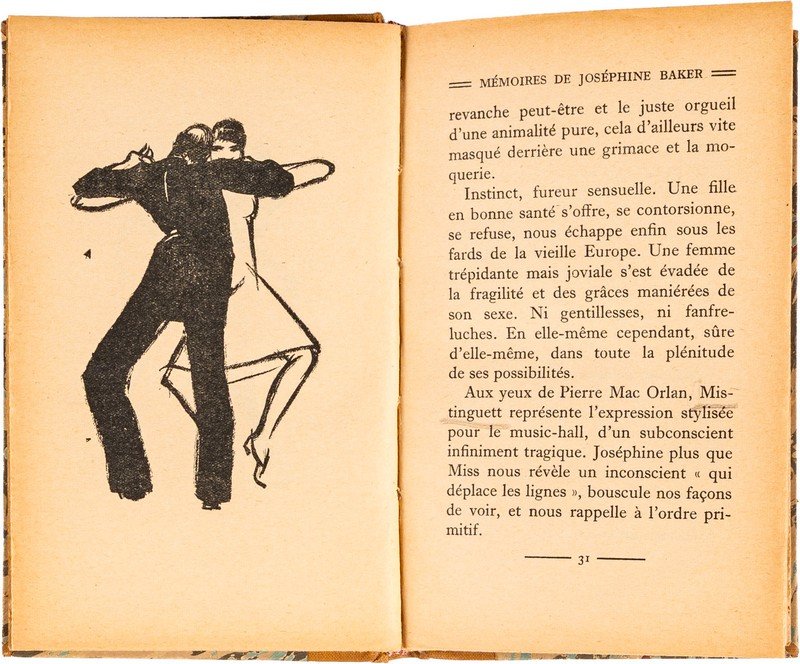 Sauvage Marcel - Les memoires de Josephine Baker