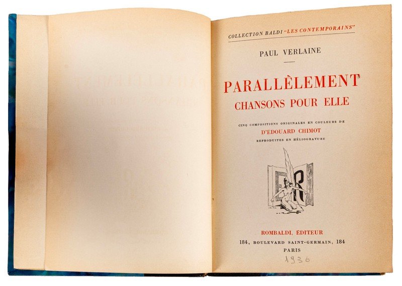 Verlaine Paul - Parallelement, chansons pour elle